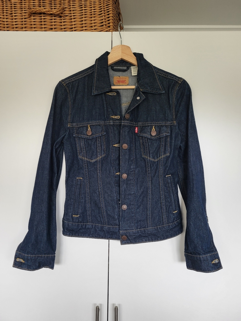 Levis Fitted Denim/Jean Jacket
